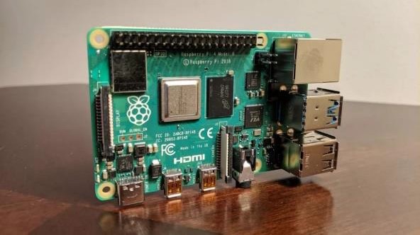 Figure 2. The Raspberry Pi 4 Model B